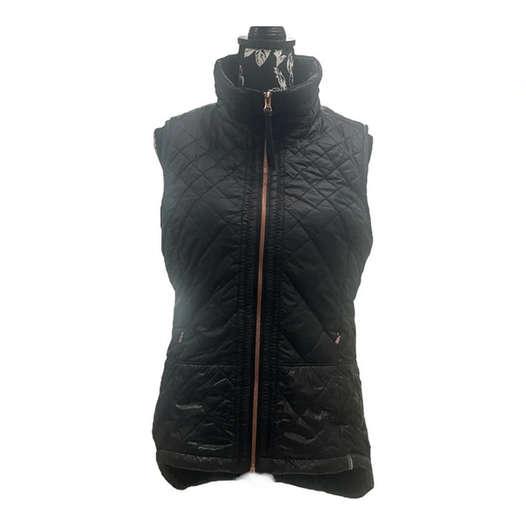 Mondetta Black Quilted Vest - Picture 1 of 11